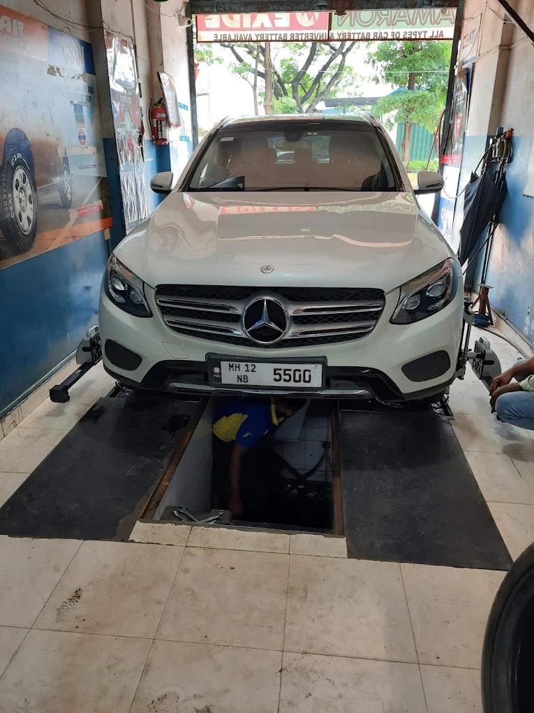 Wheel alignment near me Sanpada